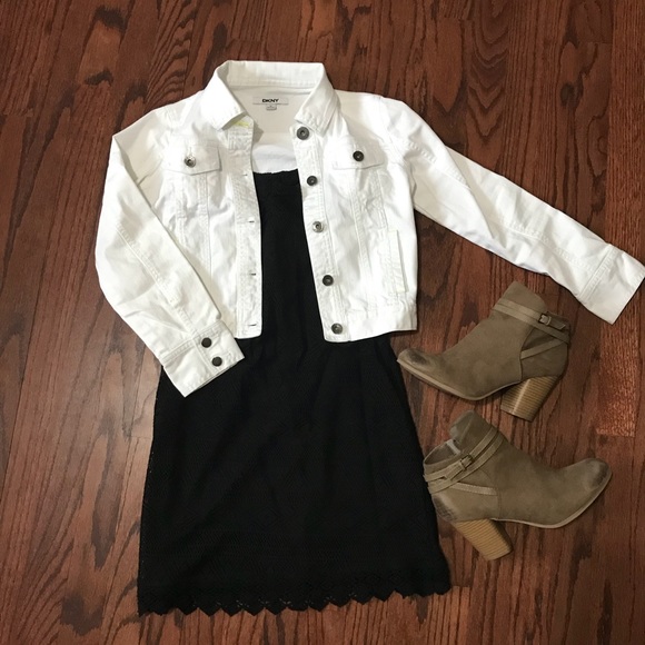 cropped jean jacket white